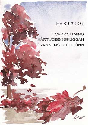 Haiku-vykort